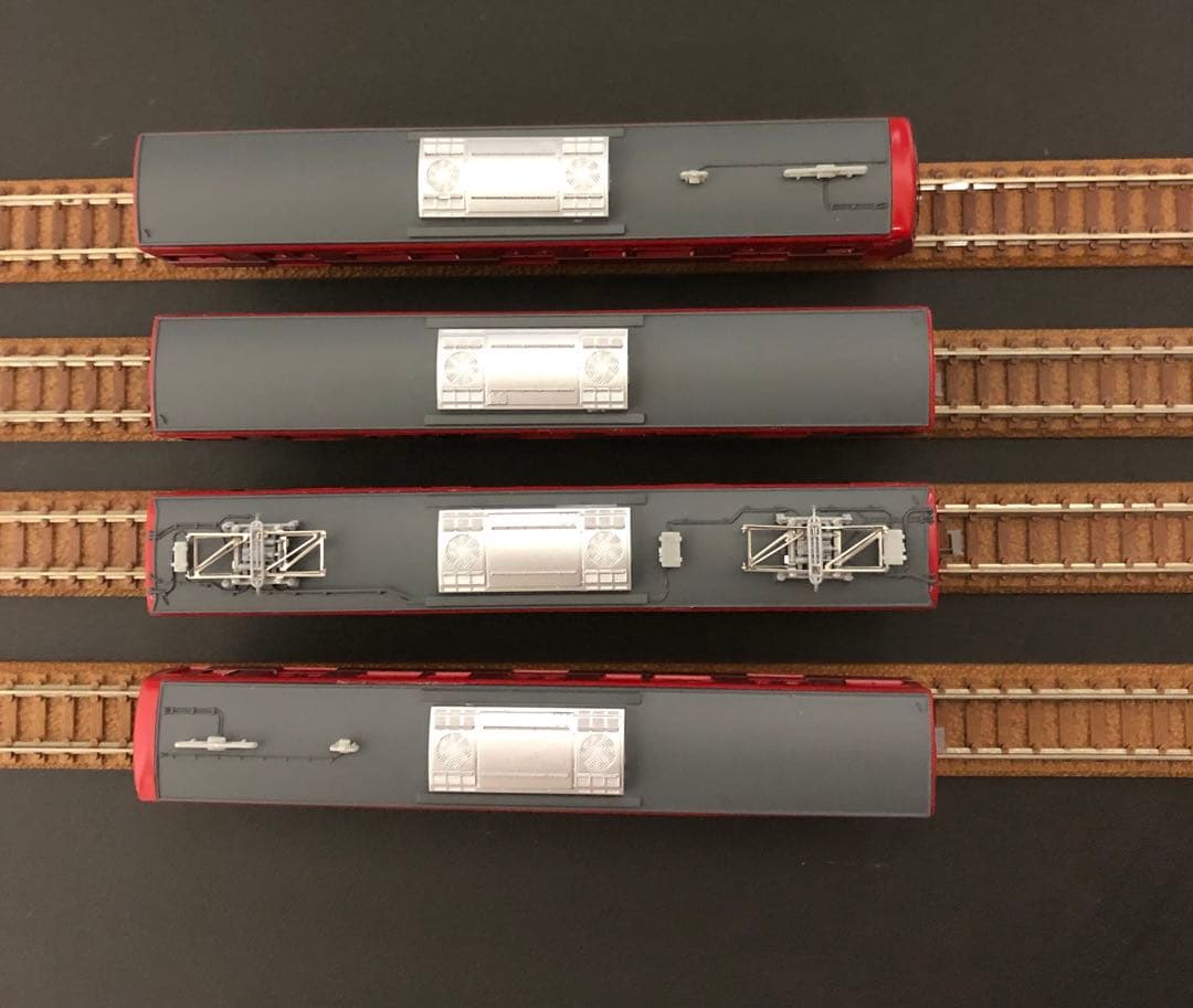 管理番号1675 京急2000形3扉車Nゲージ塗装キット素人組立