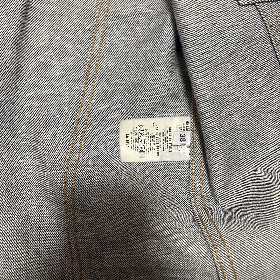 m*o様 深水光太着用HELMUT LANG 本人期　デニムジャケット