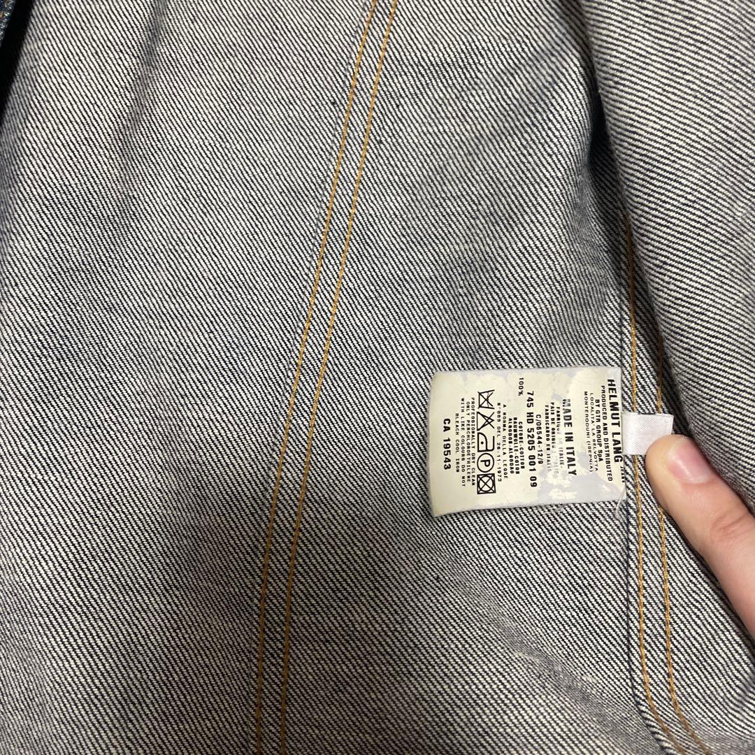 m*o様 深水光太着用HELMUT LANG 本人期　デニムジャケット