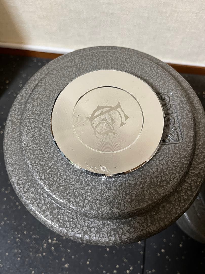 値下しましたGFCダンベルグリップ（ミドル・ショート）モリヤプレート125kg③