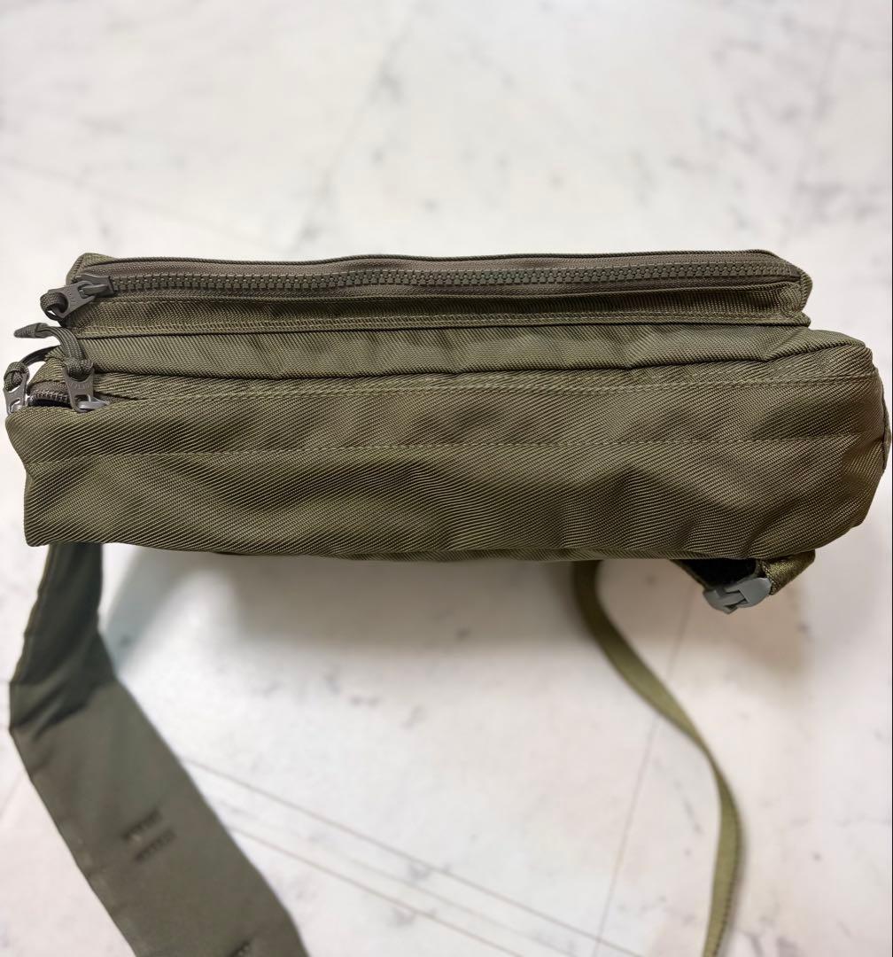 PORTER UNIT スリングショルダーバッグ　L カーキ色