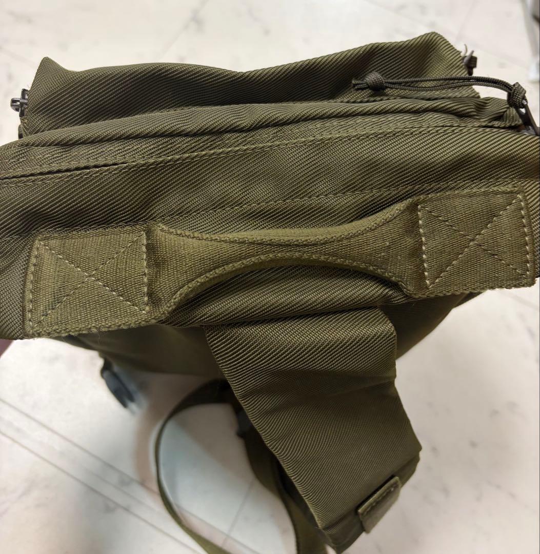 PORTER UNIT スリングショルダーバッグ　L カーキ色