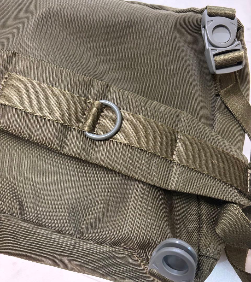PORTER UNIT スリングショルダーバッグ　L カーキ色