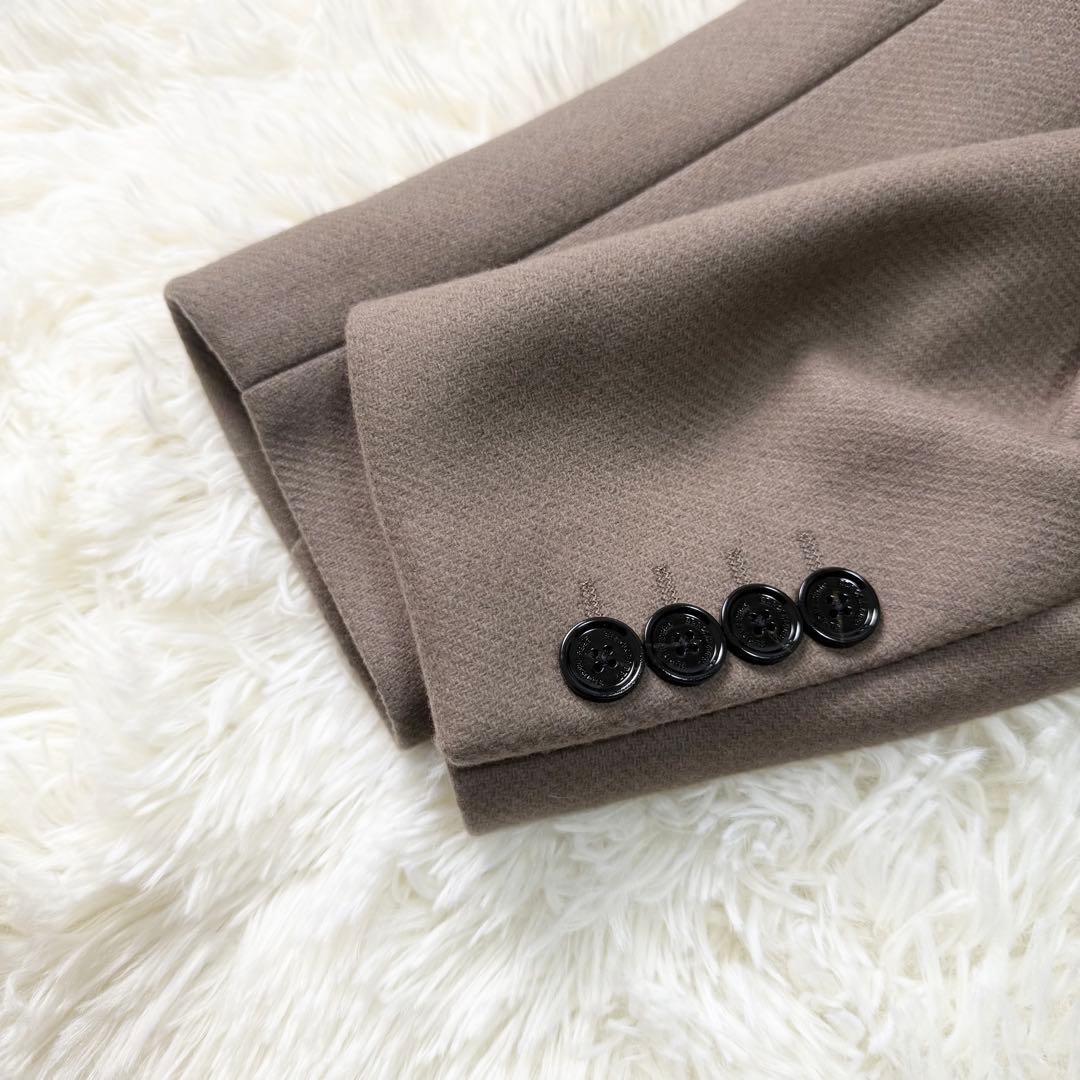 ブラックレーベルクレストブリッジ シャイニーメルトンチェスターコート Lサイズ