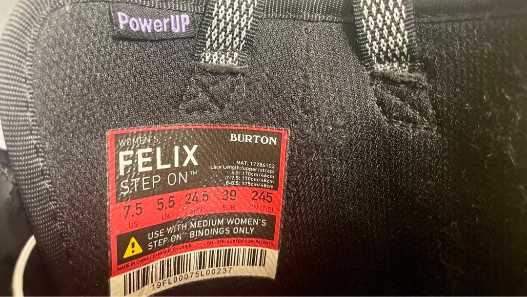 バートン　BURTON STEPON ブーツ&バインディング　WOMENS