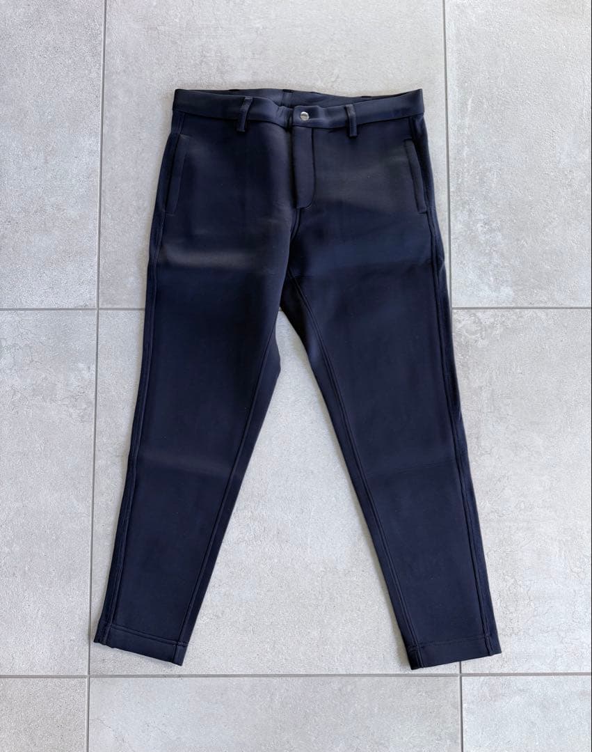 【新品】ムータmuta ボンディングパンツ　ネイビーLサイズ