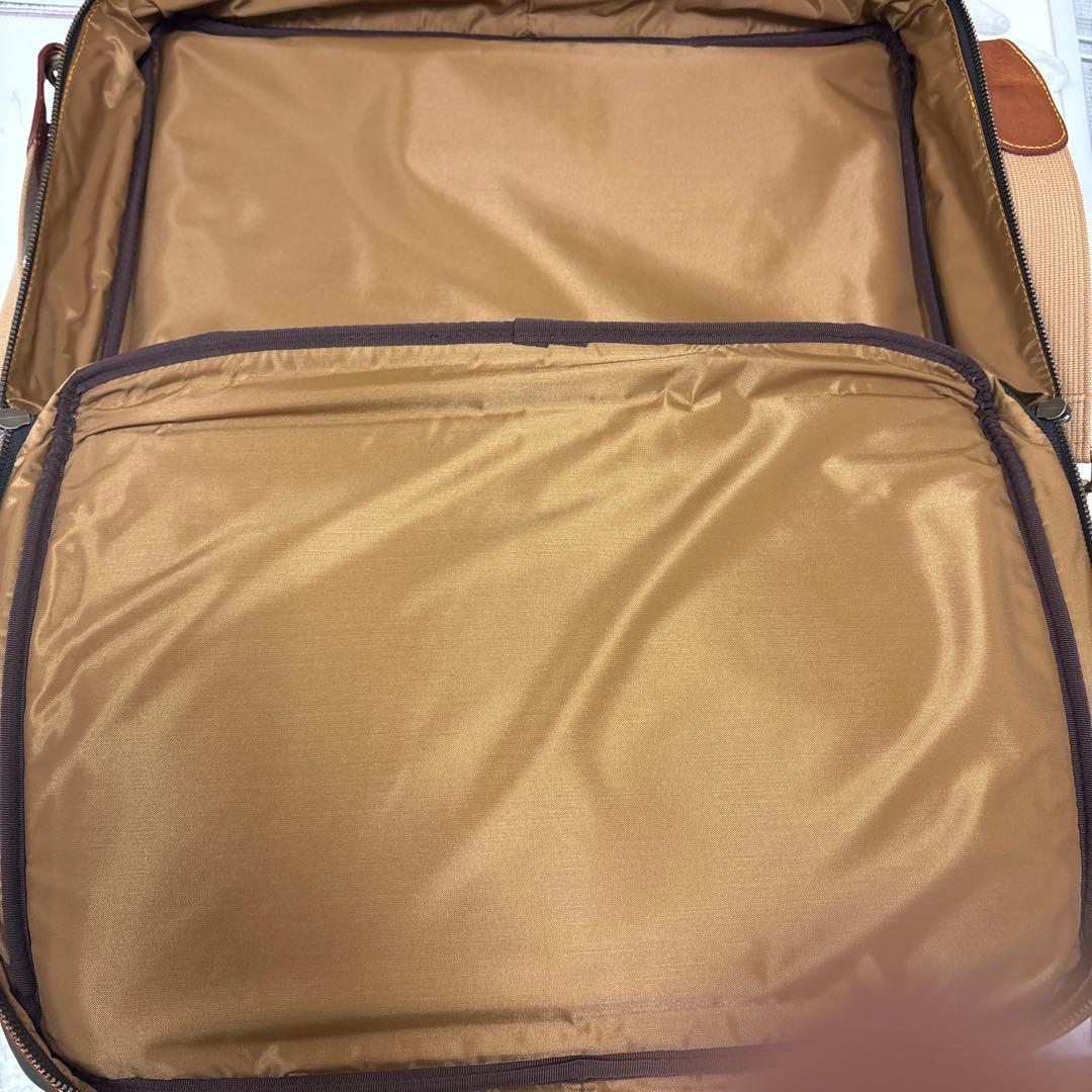 ハンティングワールド ボストンバッグ グリーン ナイロン×レザー 正規品