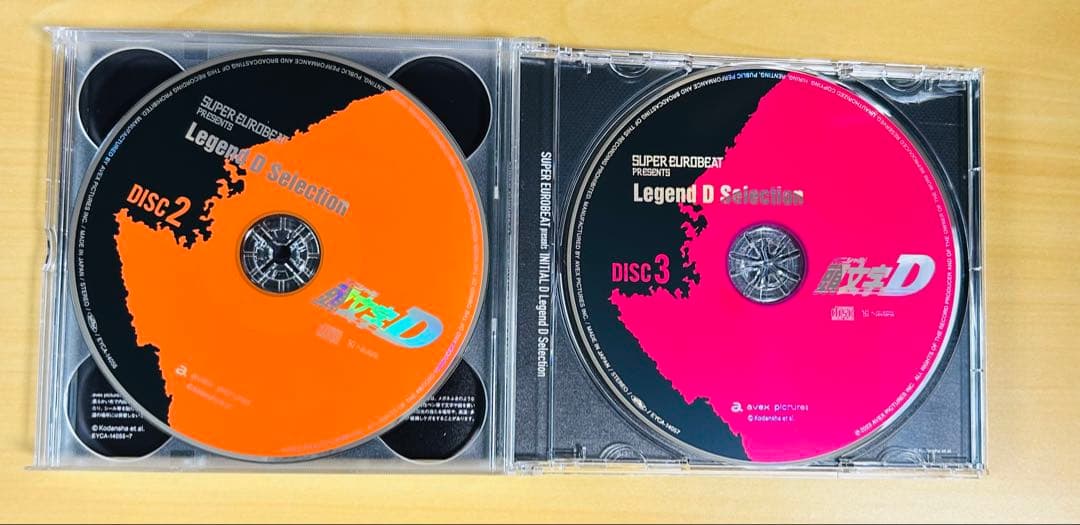 CD 頭文字D BEST SONG COLLECTION 1998-2014