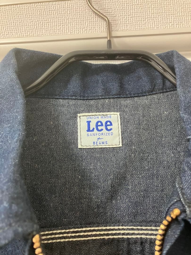 Lee/リーLB0321　BEAMS 別注 デニムワークジャケット ジップアップ