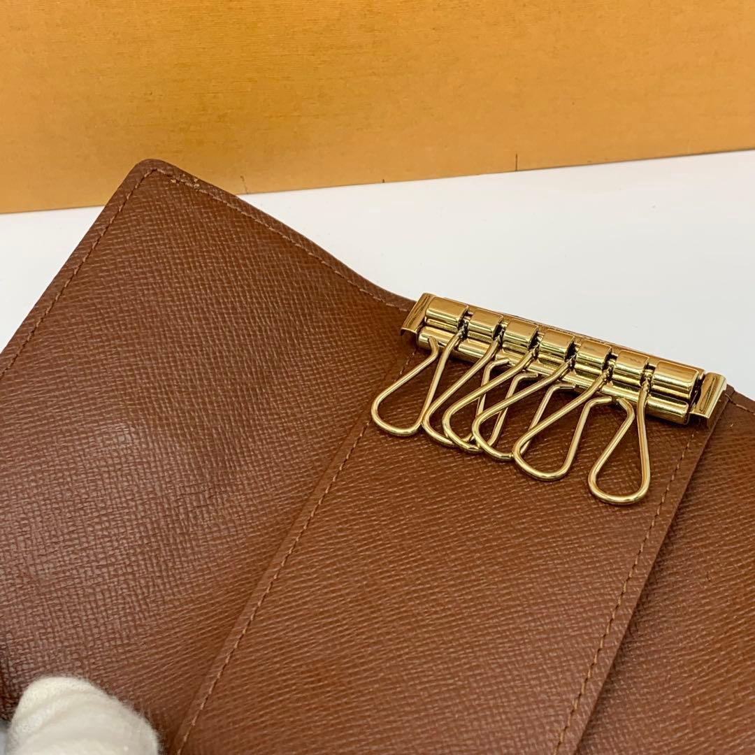 【超美品】ルイヴィトン　ミュルティクレ6 キーケース　6連　モノグラム