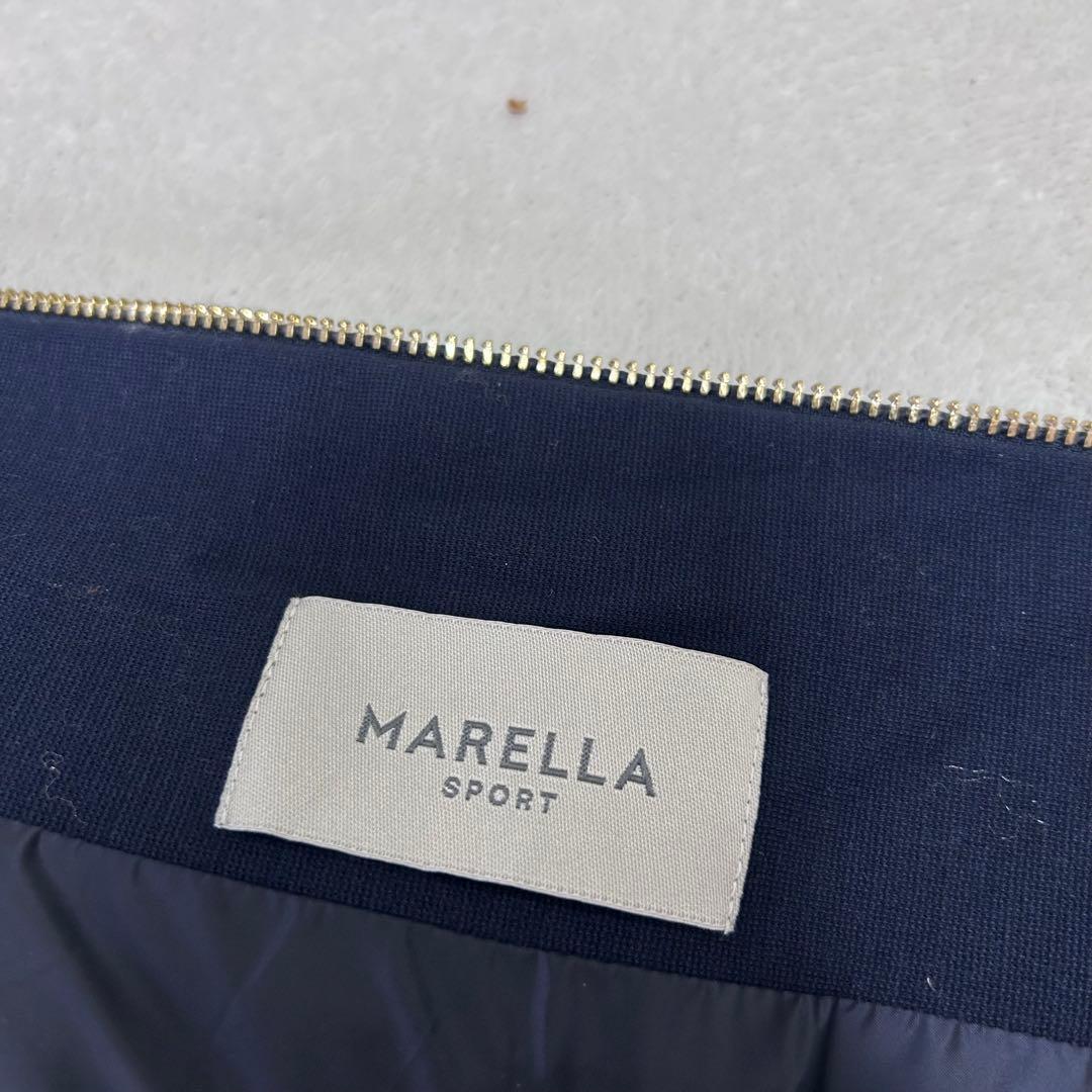 美品✨マックスマーラ✨マレーラ　切り替え フーデットコート　ダウンコート　42