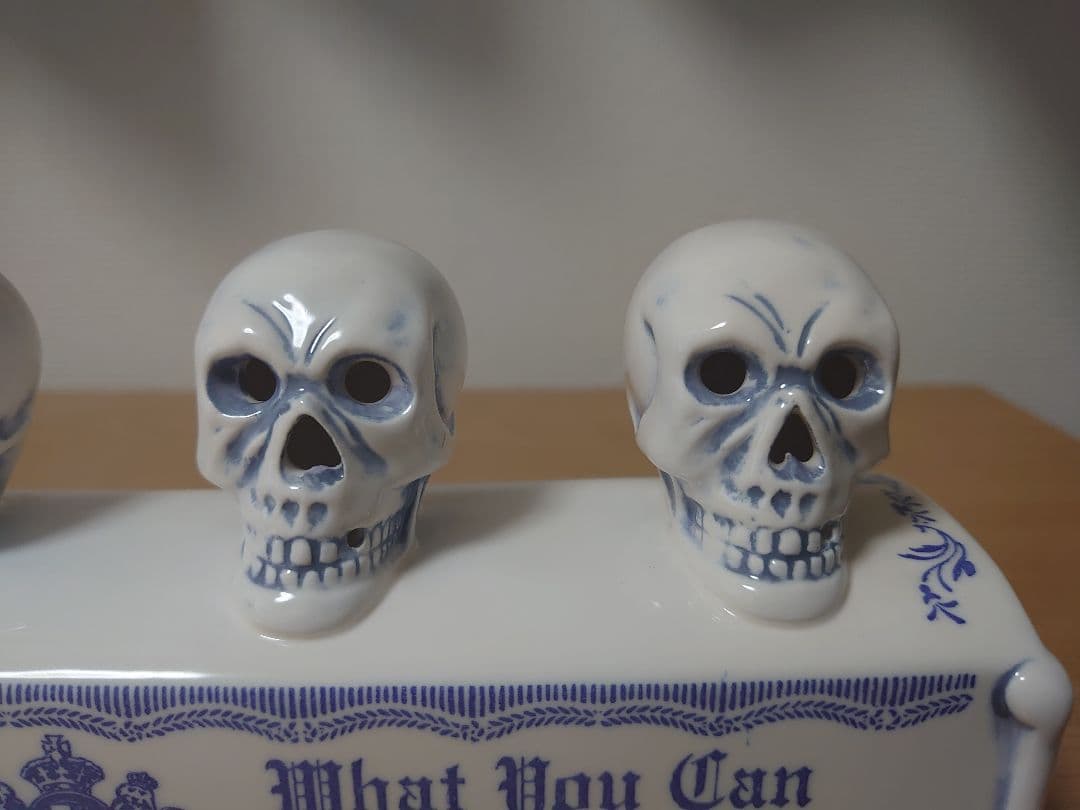 NEIGHBORHOOD 4連スカル お香立て