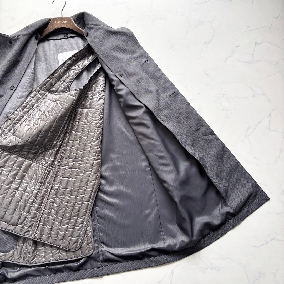 マッキントッシュ トロッター ステンカラーコート ライナー 中綿 グレー 40