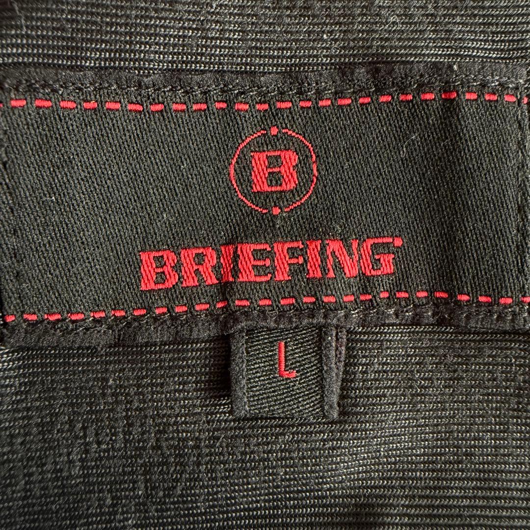 ブリーフィングゴルフ　パンツ　黒　L〜XL相当 ブラック　3Dシルエット