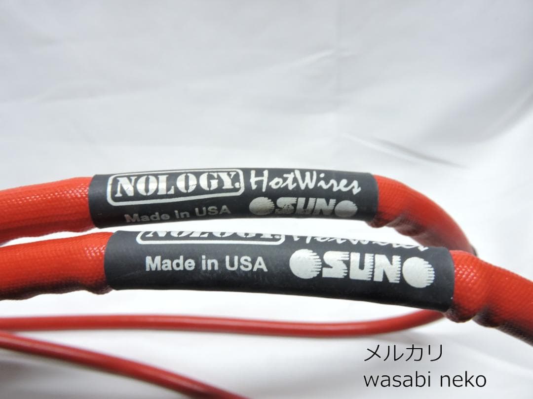 ノロジー・ホットワイヤー バイク用プラグコード 2本セット 2本セット