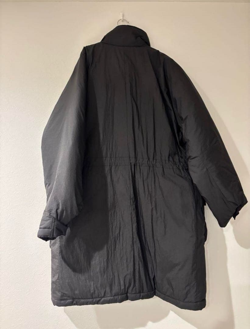 BEAMS ビームス　プリマロフトモッズコート ブラック　M
