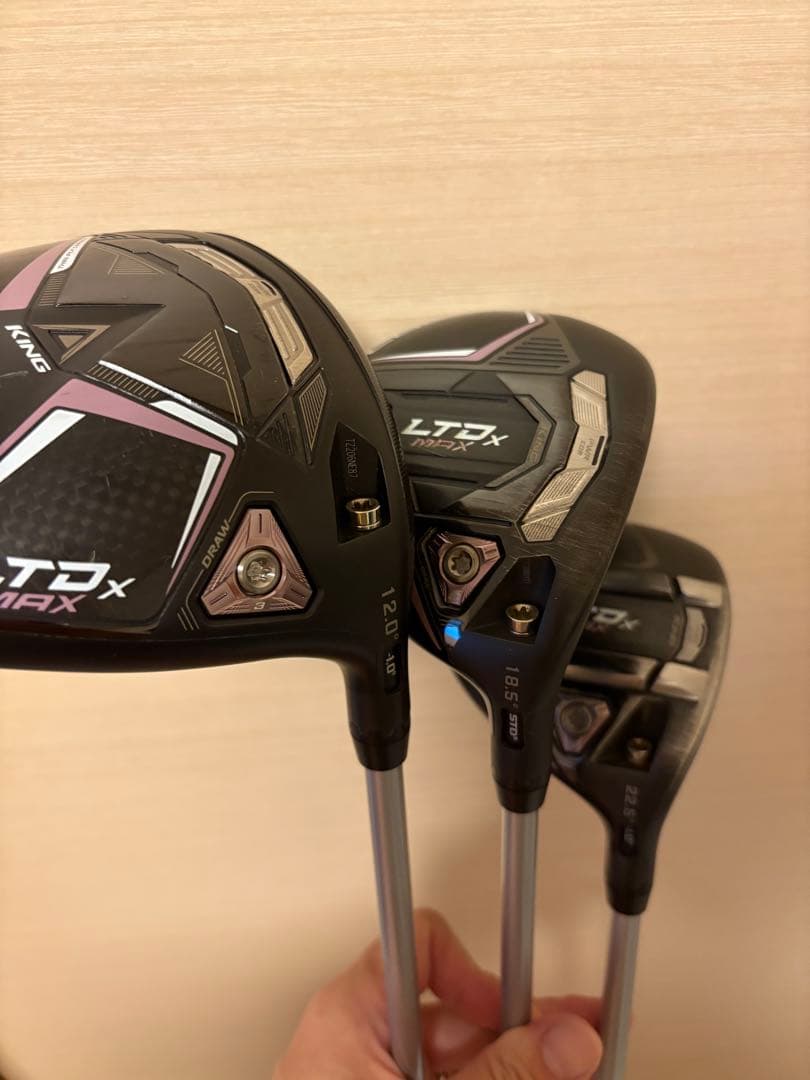 コブラLTDx ゴルフクラブセット レディース　５本