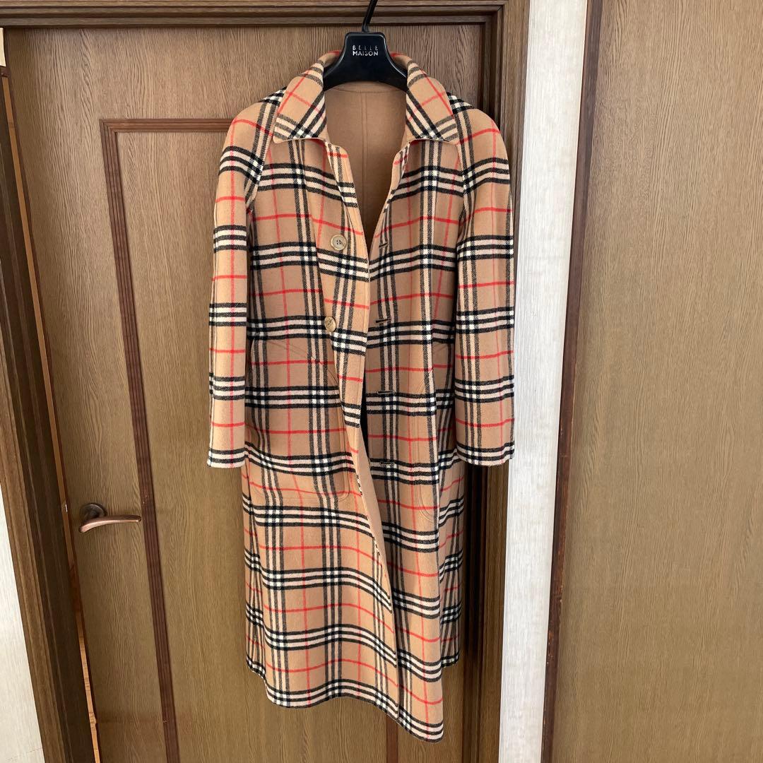 希少美品 Burberry's バーバリーズ リバーシブルコート レディース