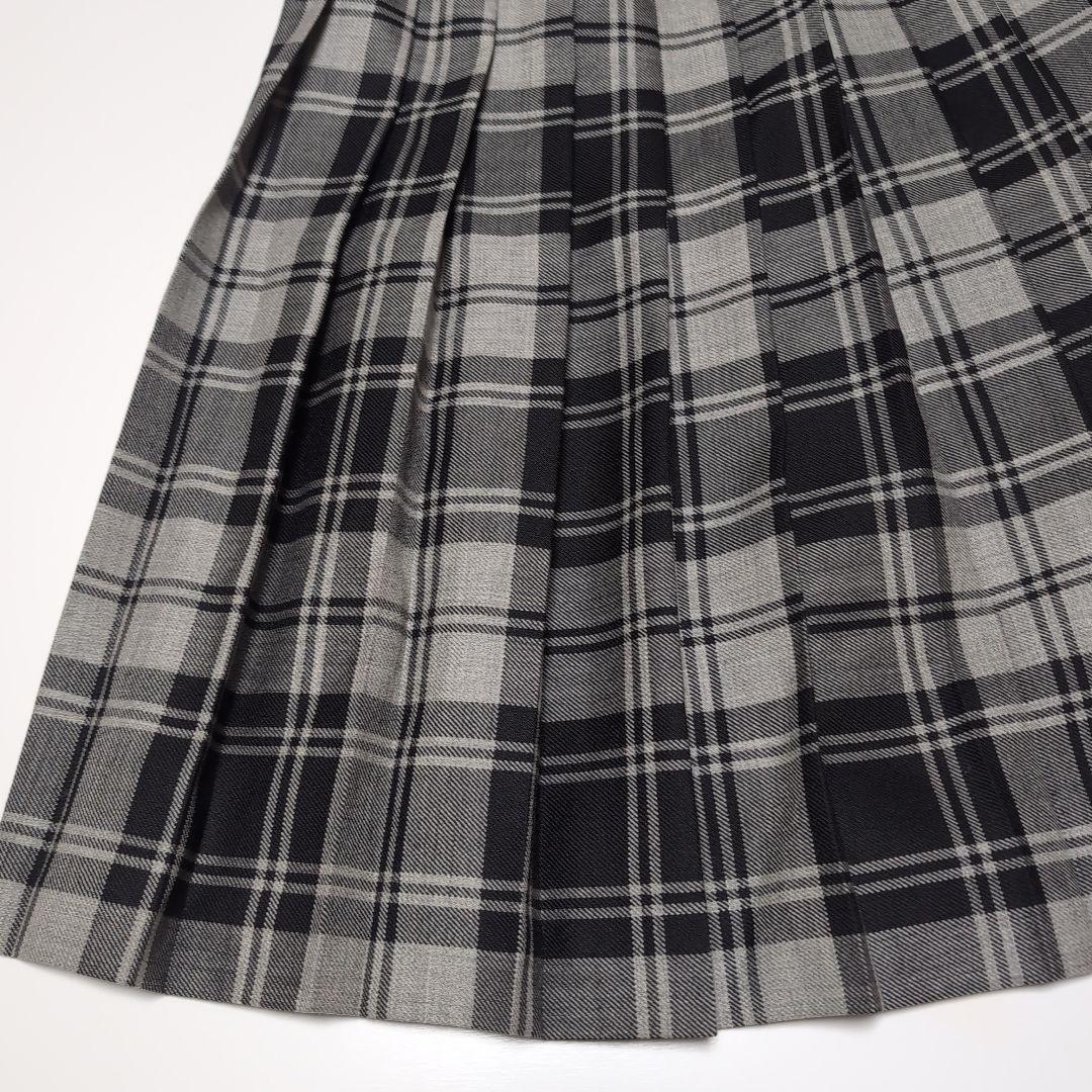 美品★オニールオブダブリン　チェック キルト ラップスカート 太ベルト★ピン付