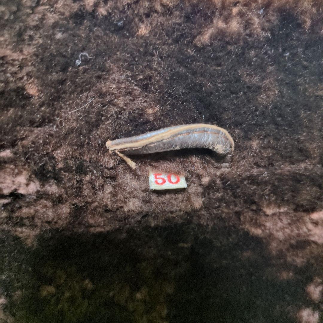 極上品✨リアルムートン G-1 フライトジャケット XL ブラウン レザー