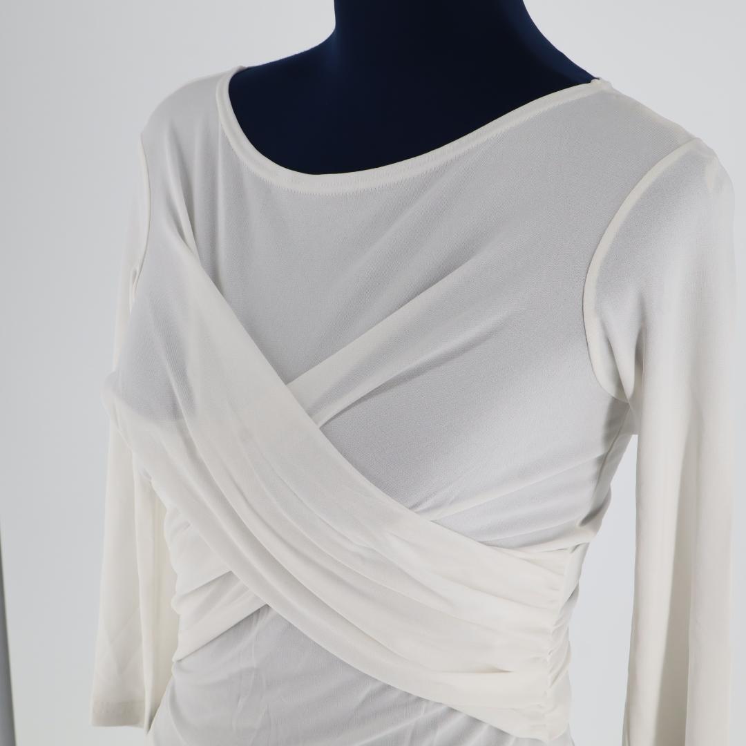 美品日本製社交ダンス衣装】オールホワイト Chacott チャコット