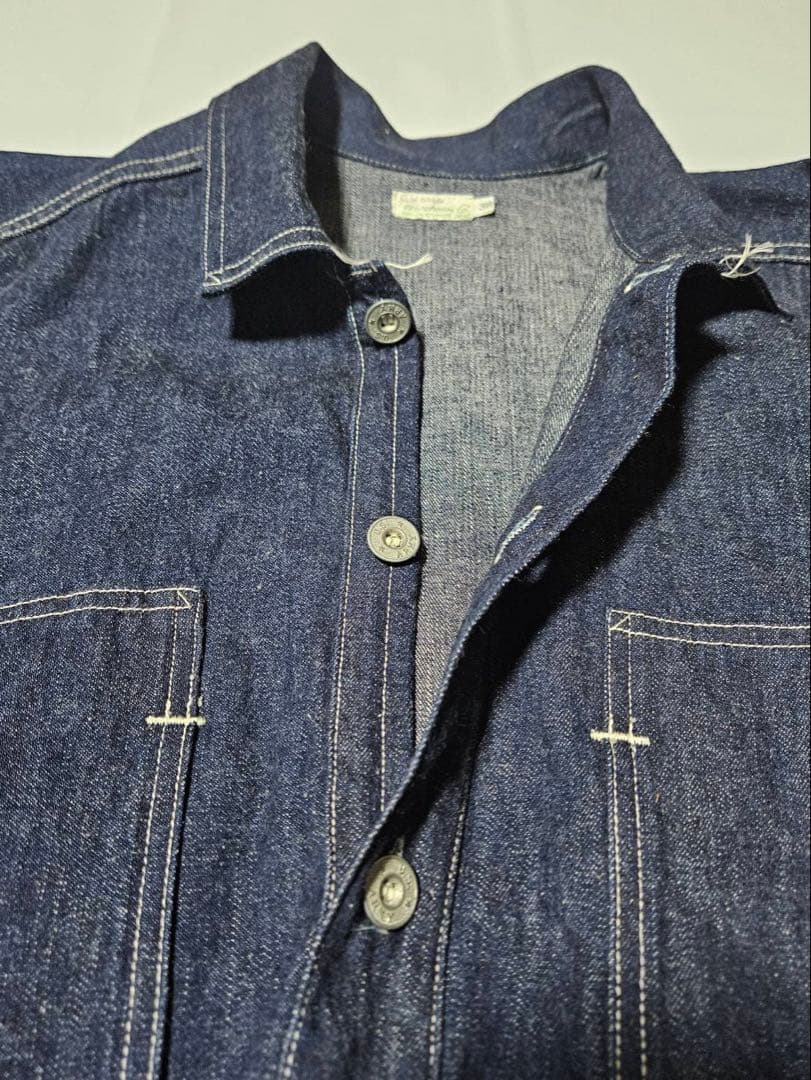 WAREHOUSE U.S.ARMY DENIM PULL OVER　サイズ38