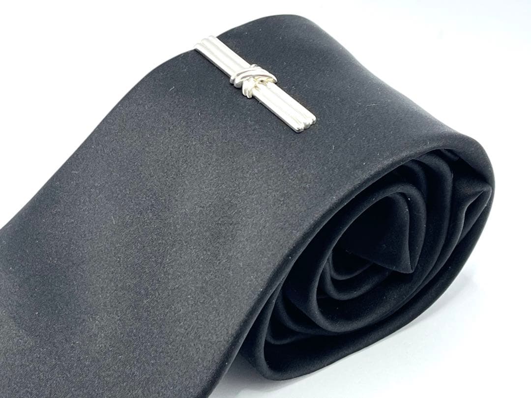 h588 美品 ティファニー 1992 シグネチャー ネクタイピン 925