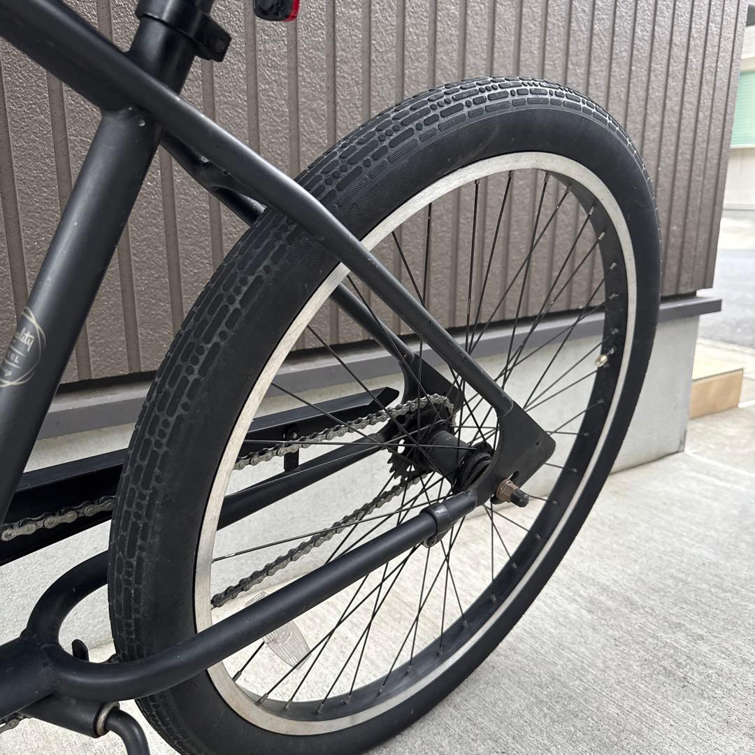 エレクトラ マットブラック ビーチクルーザー 26インチ