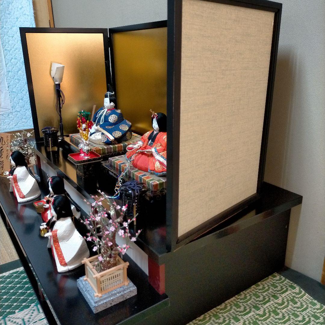 江戸木目込人形　九重雛　一秀作