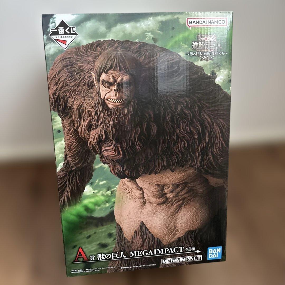 一番くじ 進撃の巨人 A賞 獣の巨人 MEGAIMPACT - メルカリ