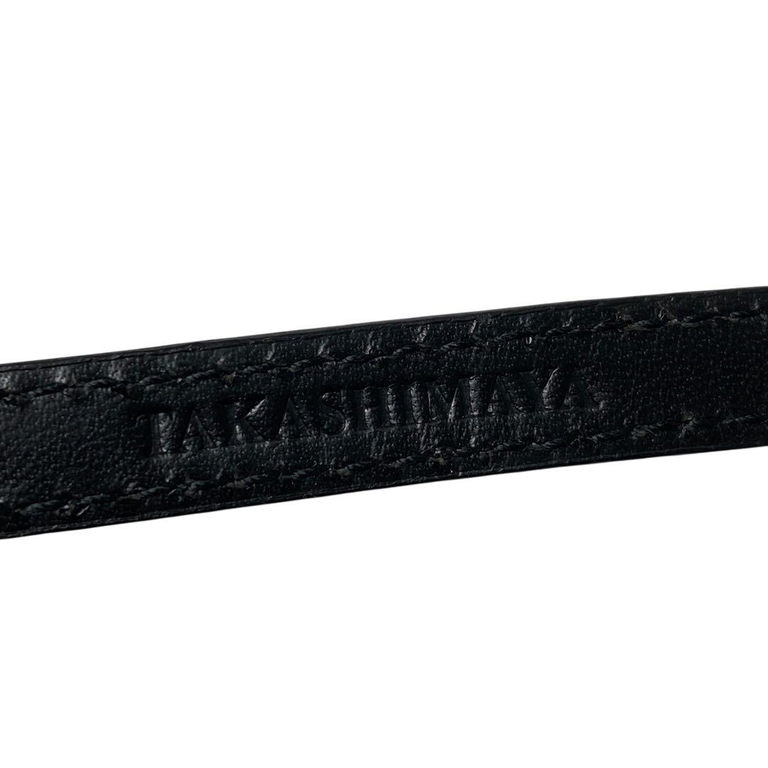 美品 ゴヤールGOYARD ヘリンボーン レザーブレスレット 高島屋 限定