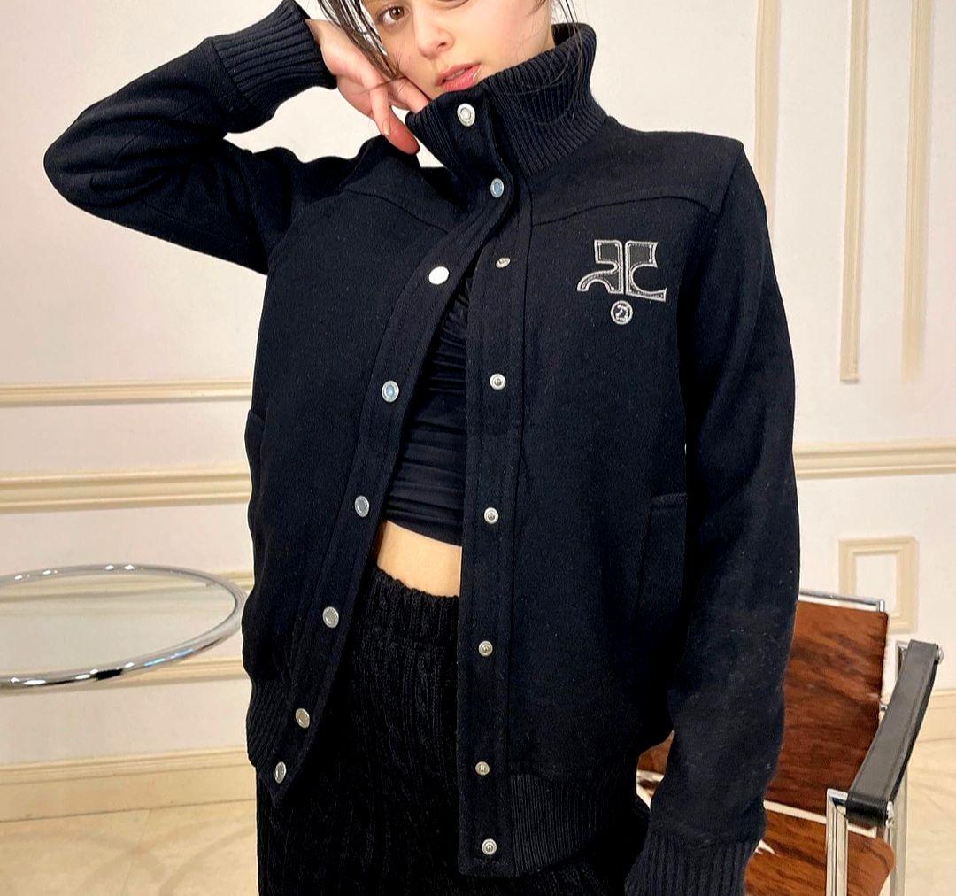 レア！クレージュ21スタジャン ブルゾン ジャケット マリークヮント