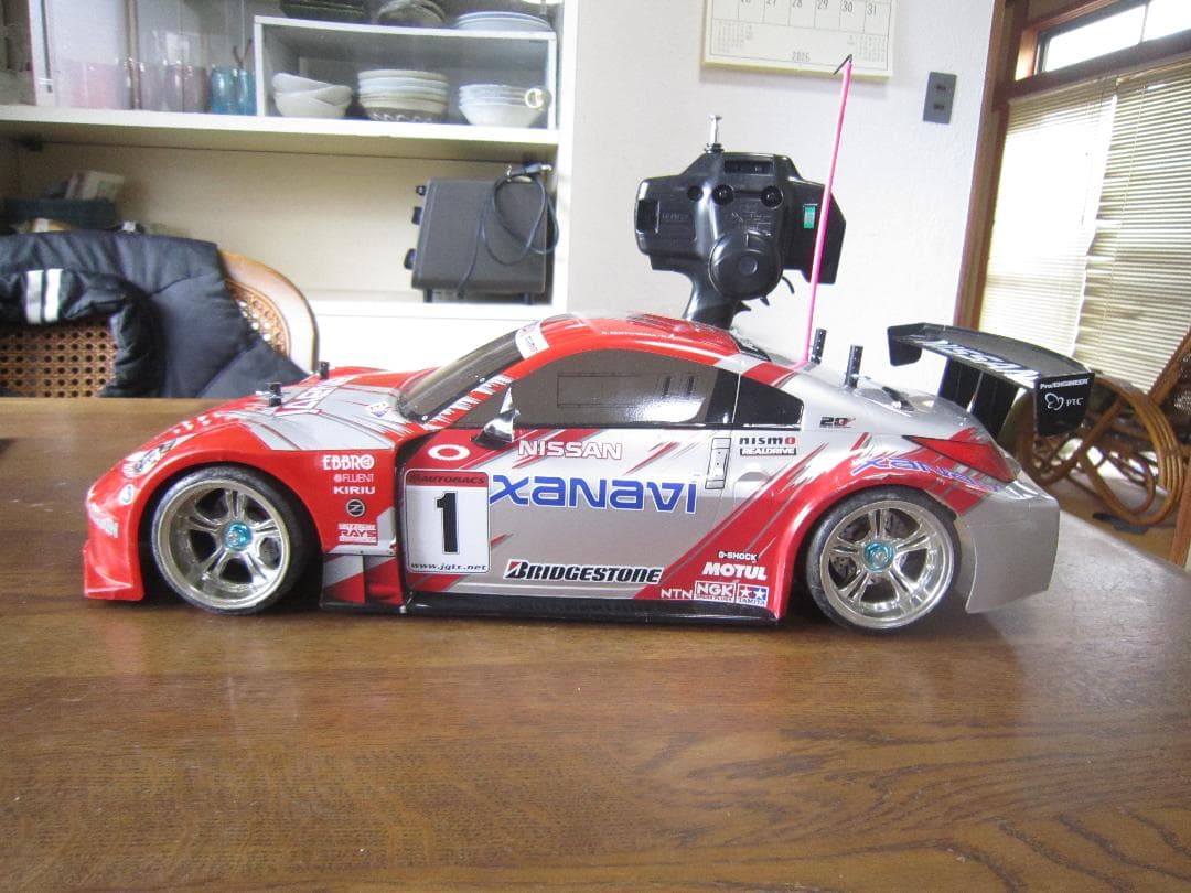 完全動作品 1/10 TKワークス フルコンバ 大会参戦車輛 TT01R ワイド