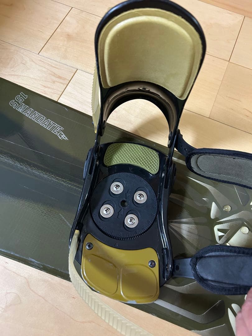 SALOMON スノーボード 155cm バインディング付き