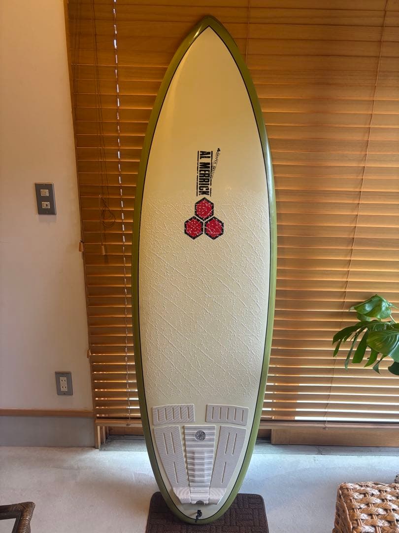 引き取り限定　チャンネルアイランド　ビスケット　5'11\" サーフテック