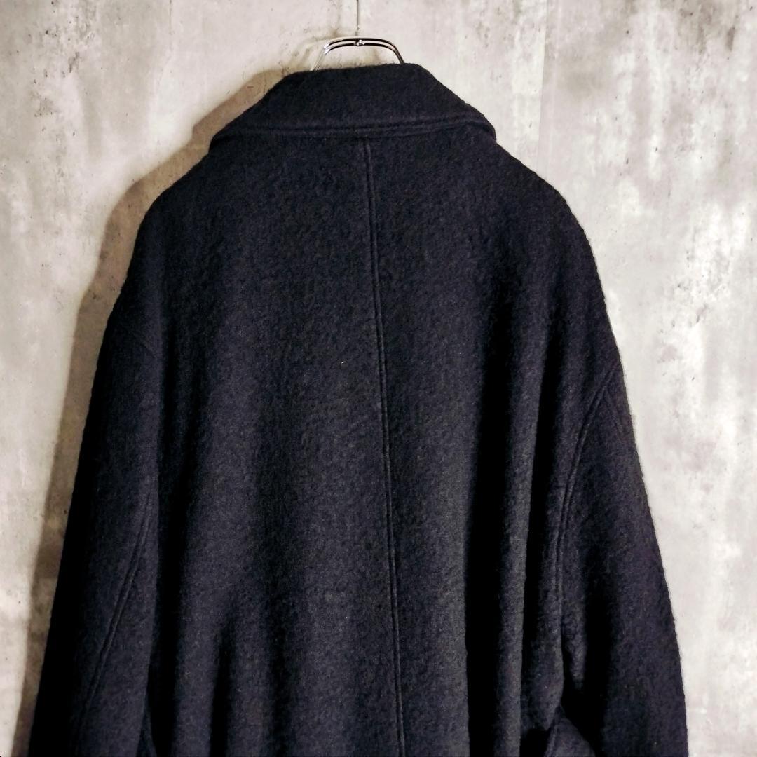 stein OVERSIZED BLANKET COAT チンストラップ ウール