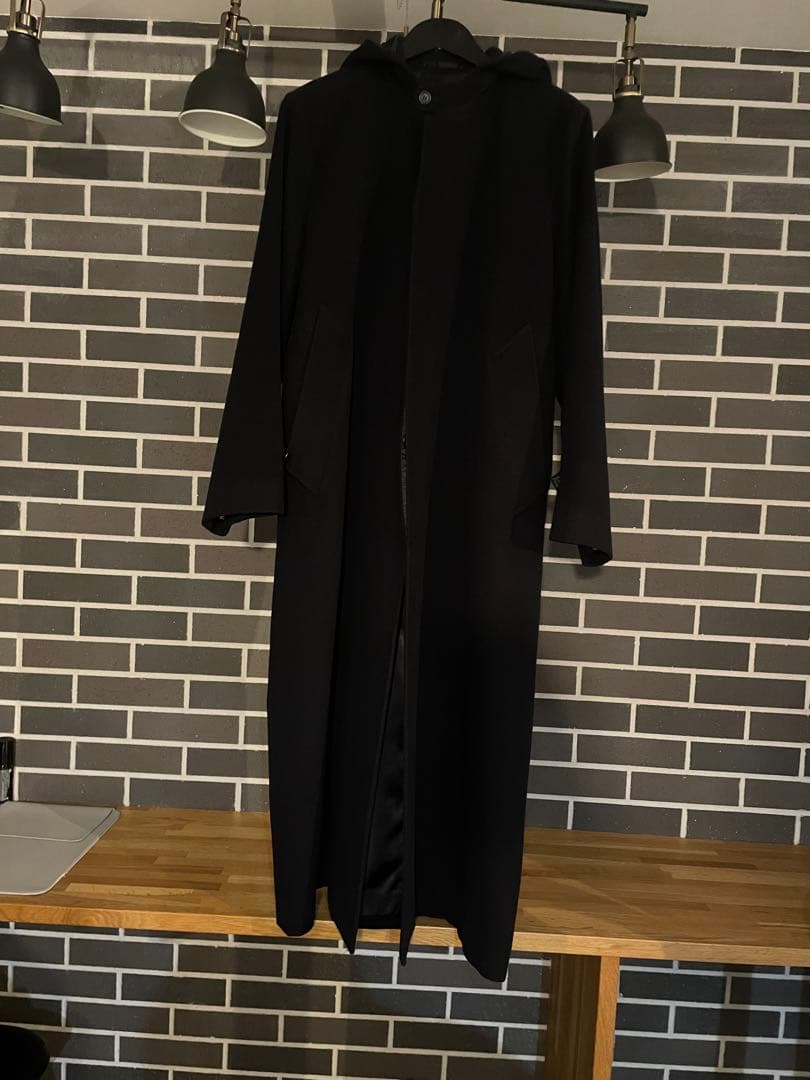 paul smith ポールスミス ロングコート ネイビー アンゴラ ウール