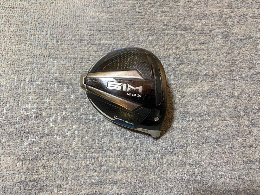 SIM MAX 10.5° ドライバーヘッドのみ　ヘッドカバー付き
