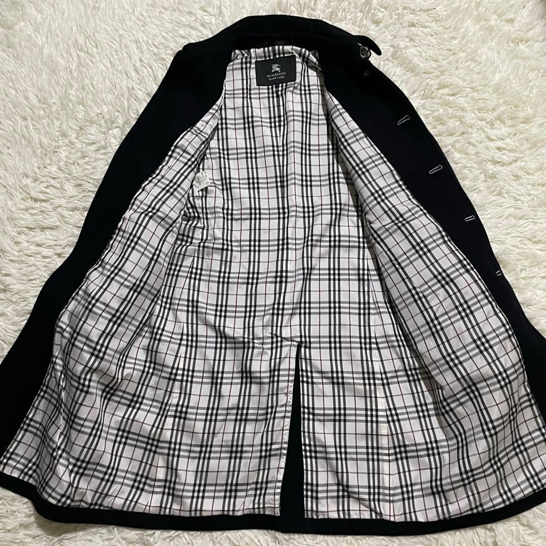バーバリーブラックレーベル マリンコート ノバチェック M - メルカリ