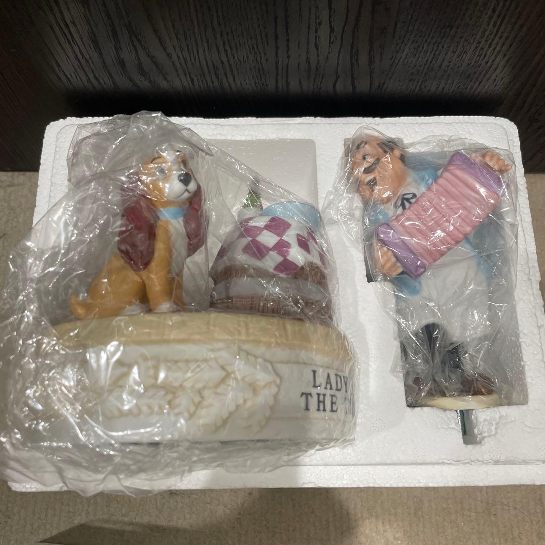 専用】Lady and the Tramp フィギュア オルゴール
