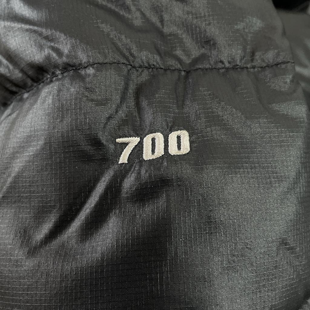 ノースフェイス　ヌプシ　ダウンジャケット　700フィル　ブラック　メンズM