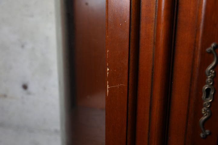 イタリア最高級家具 キャビネット ガラスケース ショーケース 飾棚 ヴィンテージ