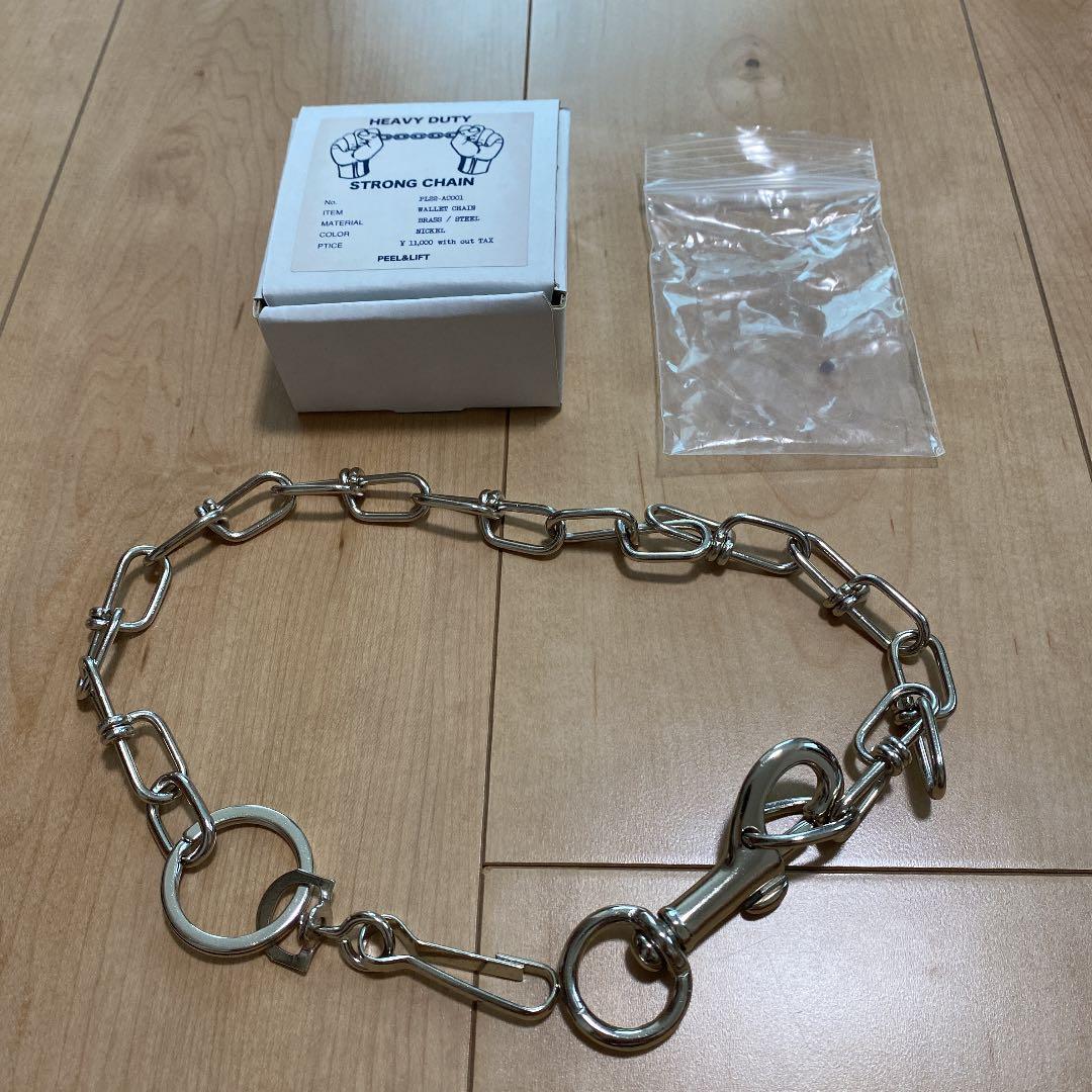 PEEL&LIFT】ウォレットチェーン/ニッケル/藤原ヒロシ/FRAGMENT - メルカリ