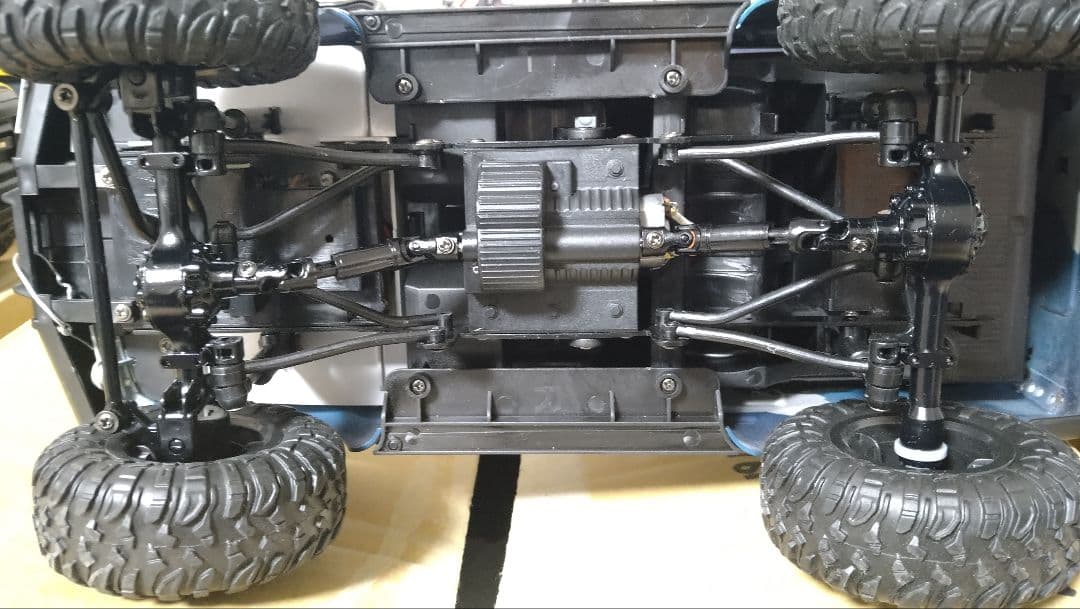 WPL C24改 C54..1 ランクル80ボディ搭載 製作車 1/16