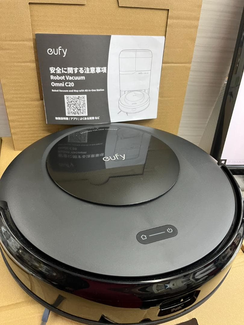 ★美品★ｅｕｆｙ　omni　ｃ２０　ユーフィー　ロボット掃除機　回転モップ