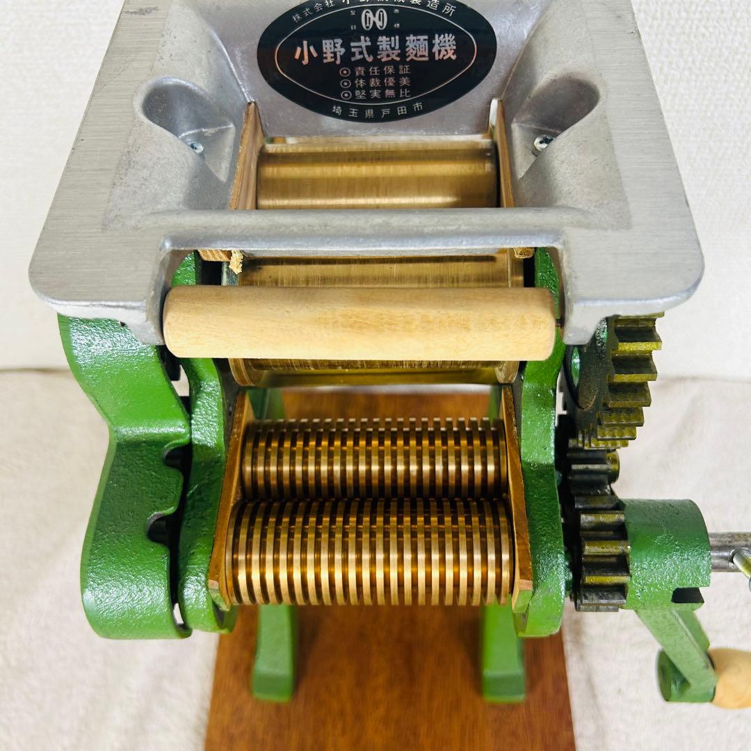 【美品】小野式製麺機　両刃型　2.2mm 6.0mm
