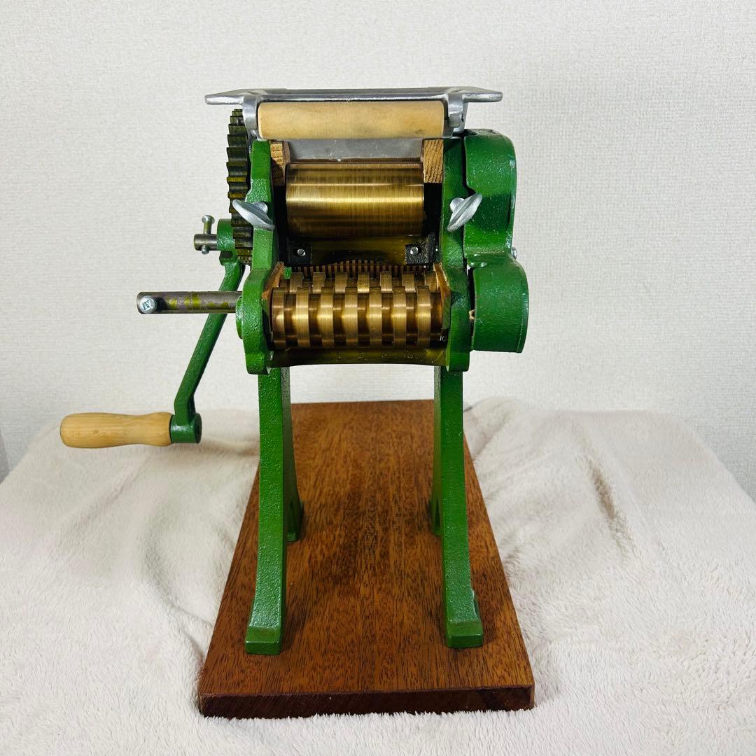 【美品】小野式製麺機　両刃型　2.2mm 6.0mm