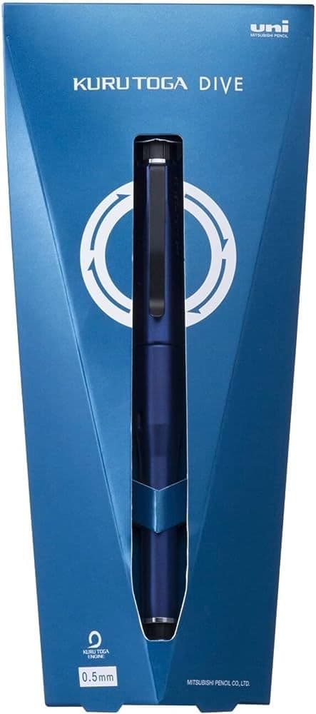 三菱鉛筆 クルトガダイブ 限定色ムーンナイトブルー シャープペンシル