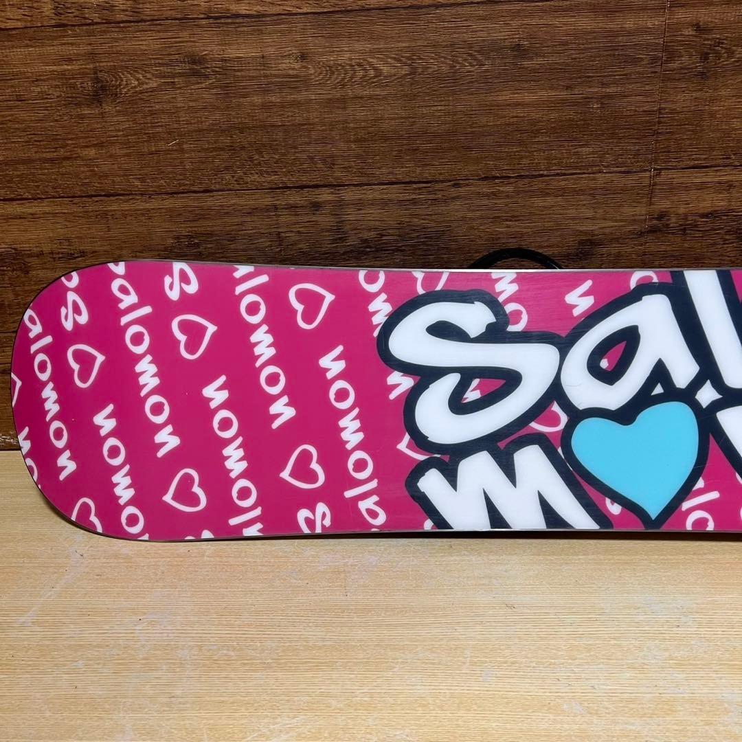 極美品 SALOMON サロモン　初心者オススメ　レディース スノーボード3点