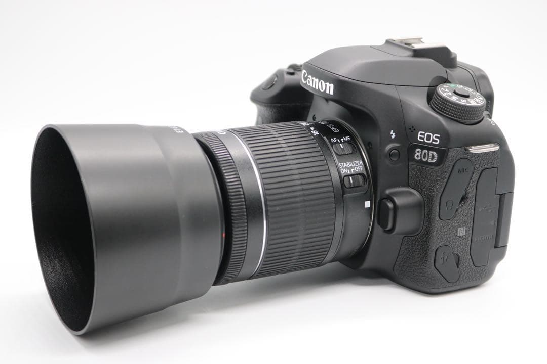美品 【Canon EOS 80D ダブルレンズセット】 Wi-Fi搭載 保証◎